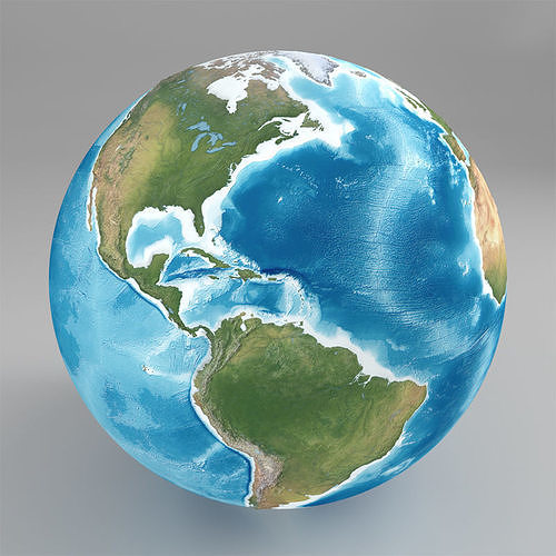 Planet Earth 3D model