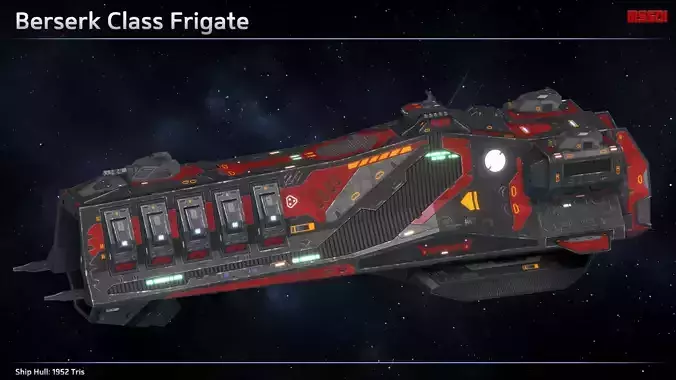 Spaceship Frigate Collection III