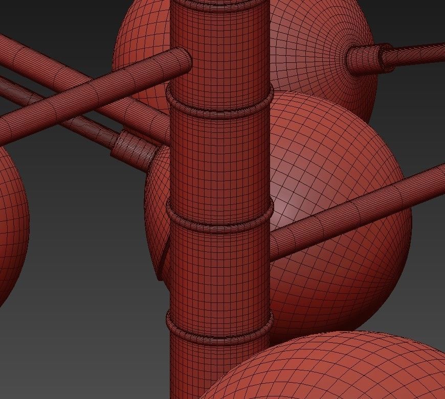 Suspension Global 3D model_8