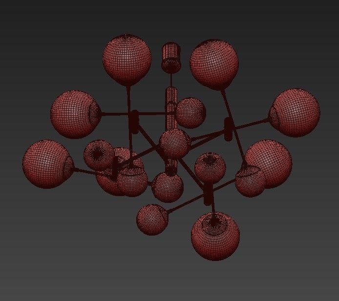 Suspension Global 3D model_5