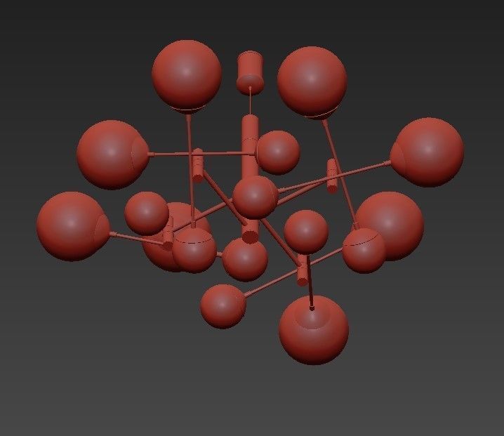 Suspension Global 3D model_2