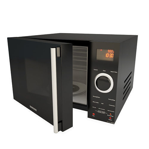 Microwave Samsung 3D model