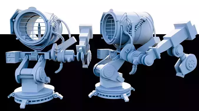 DETAILED PROP AUTODEK MAYA 2019 Low-poly 3D model