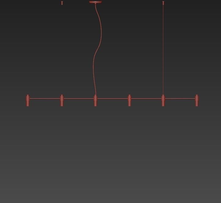 Metall Schwarz 3D model_1