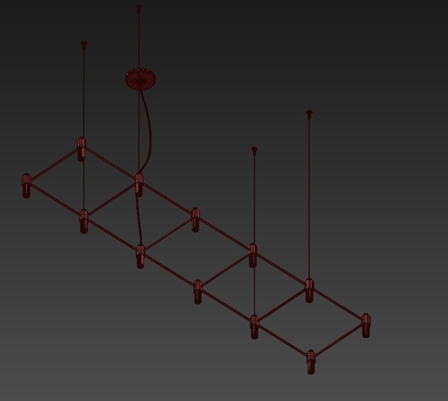 Metall Schwarz 3D model_6