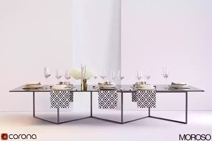 Morroso Byobu low table