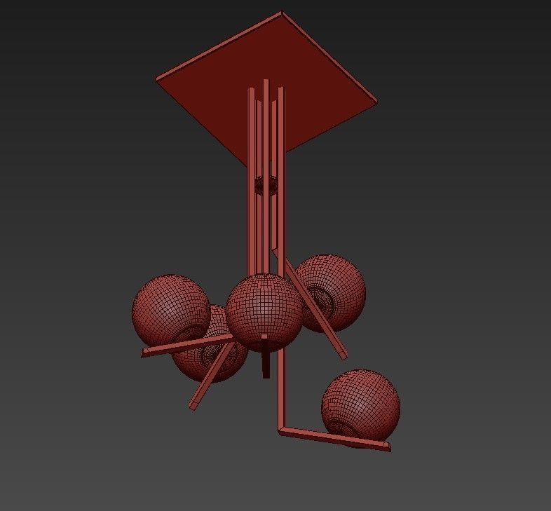 Lampada Dodo S di Riflessi 3D model_6