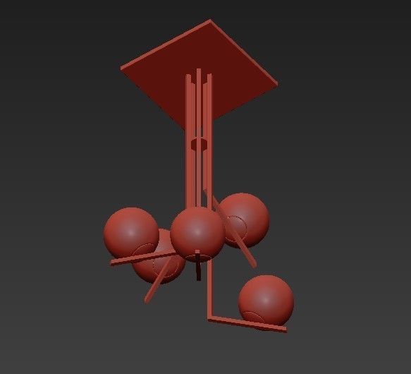 Lampada Dodo S di Riflessi 3D model_4