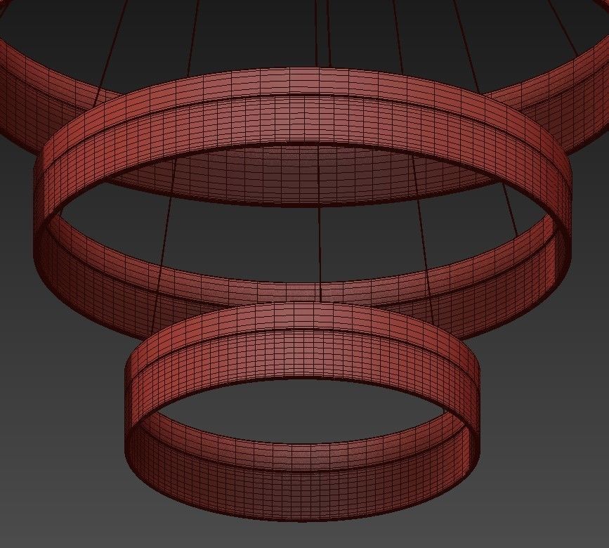 CIRCULO 3 LED 3D model_5