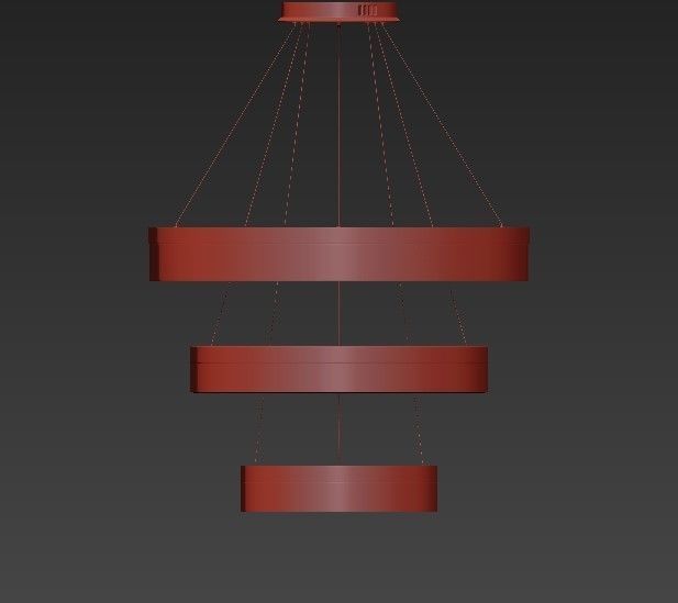 CIRCULO 3 LED 3D model_1