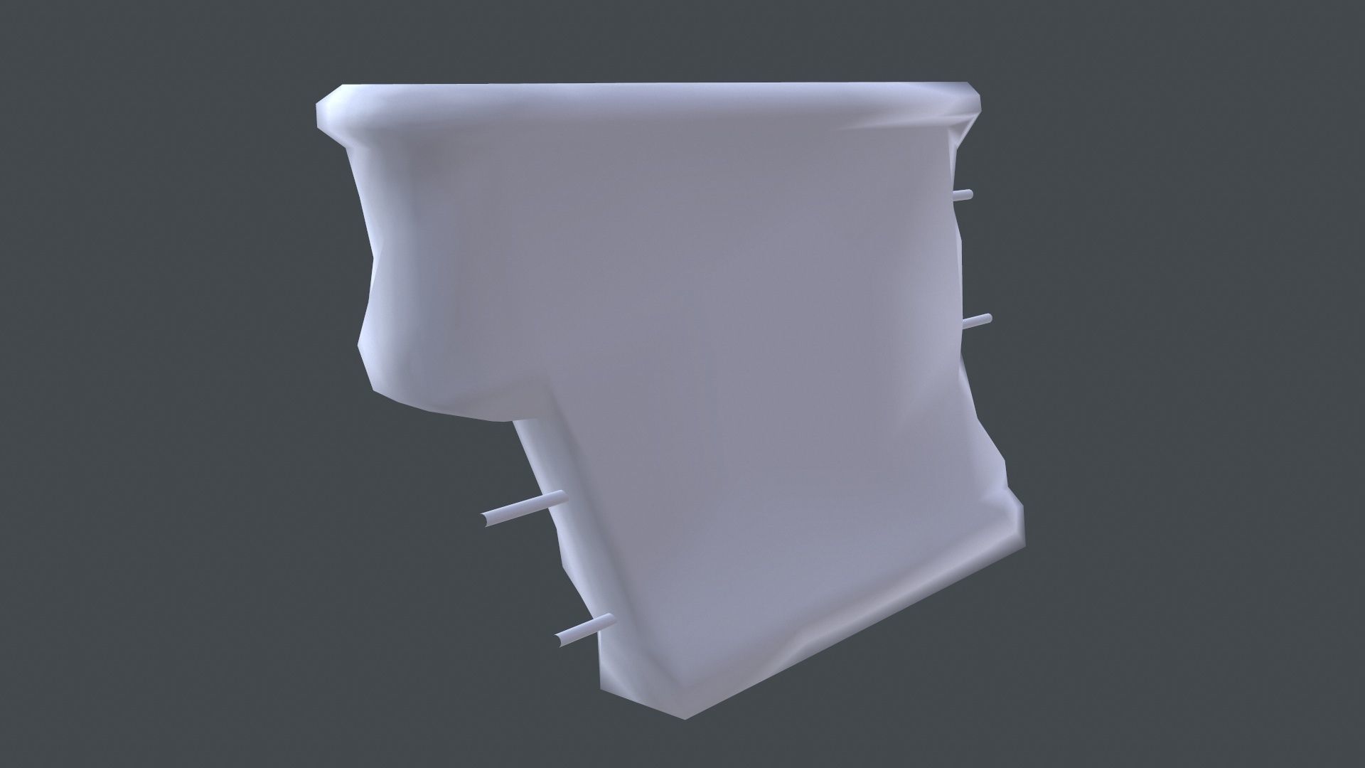 Wall 02 Pbr Low-poly 3D model_13