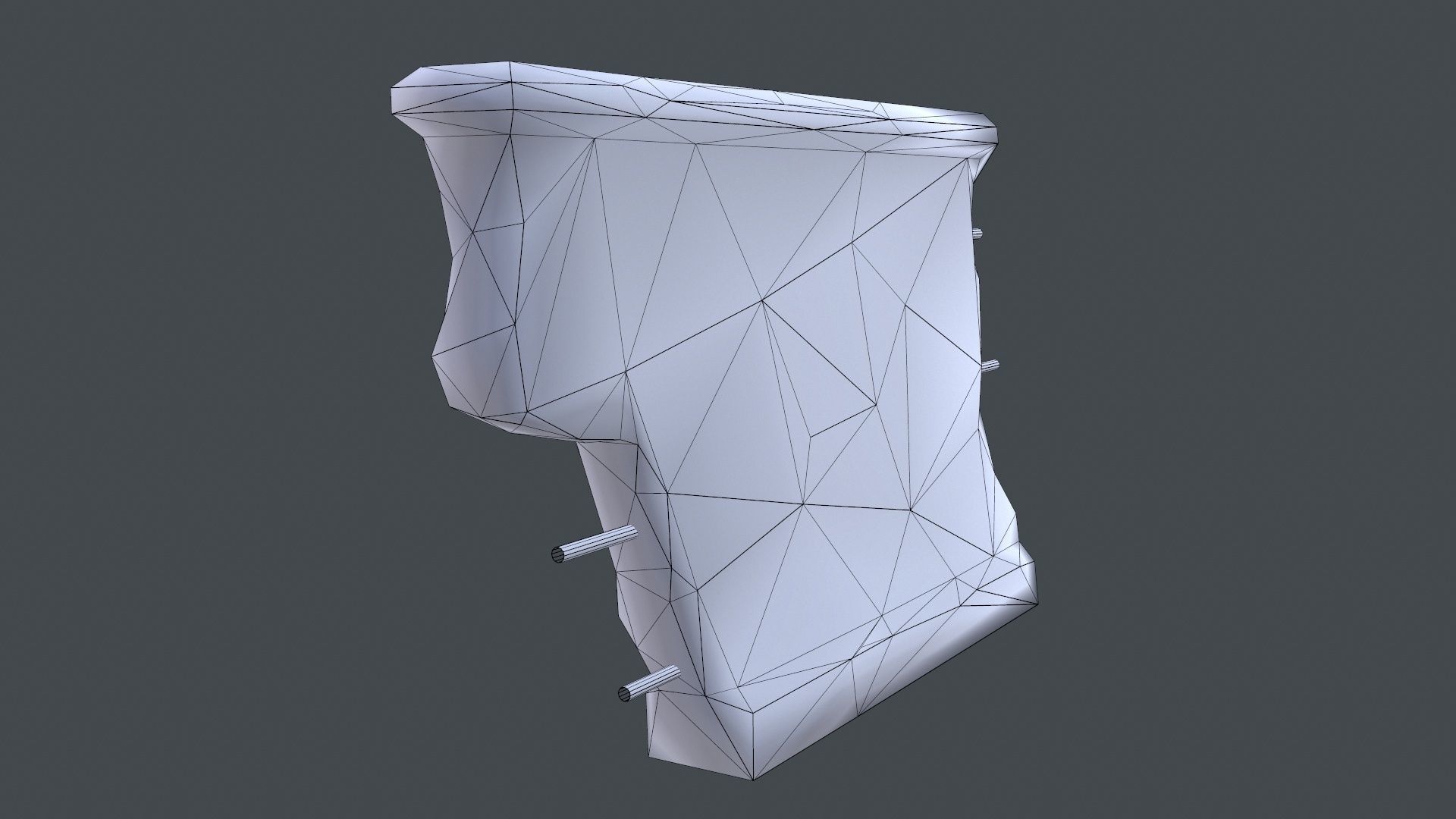 Wall 02 Pbr Low-poly 3D model_19