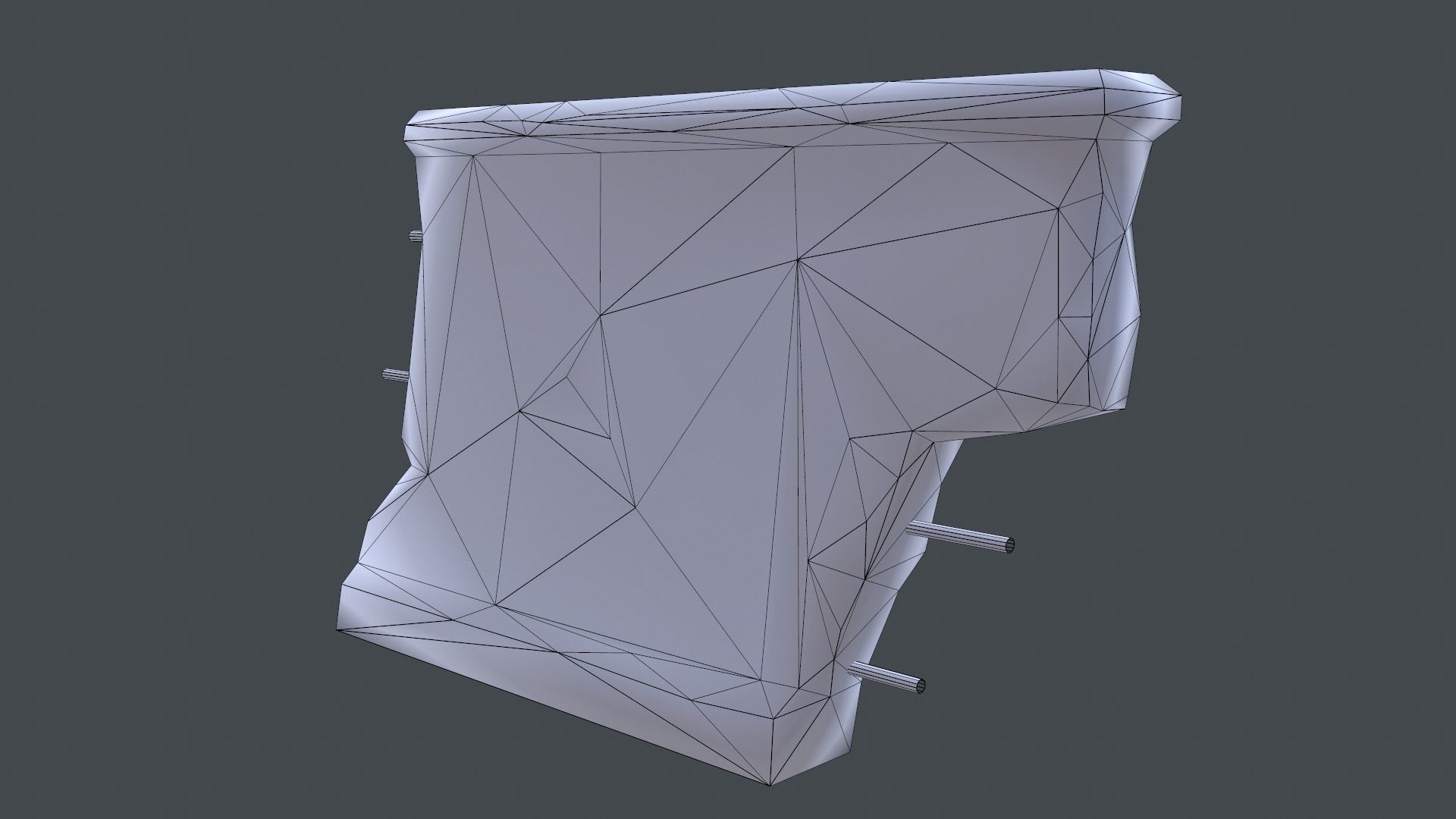 Wall 02 Pbr Low-poly 3D model_20
