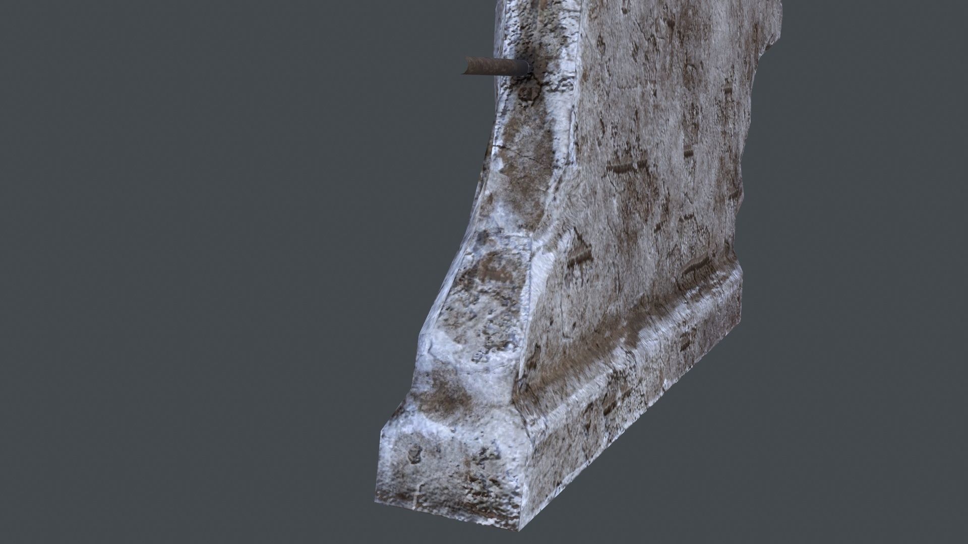 Wall 02 Pbr Low-poly 3D model_5