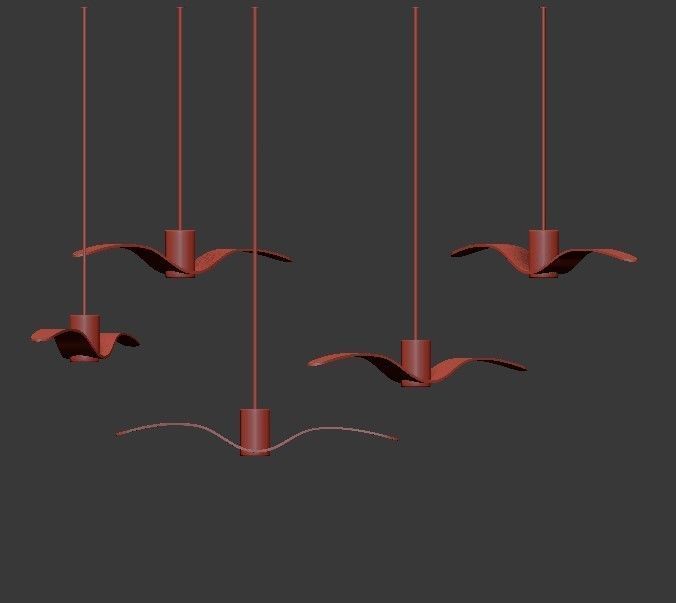 Brokis Night Birds 3D model_1