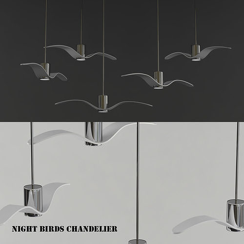 Brokis Night Birds 3D model