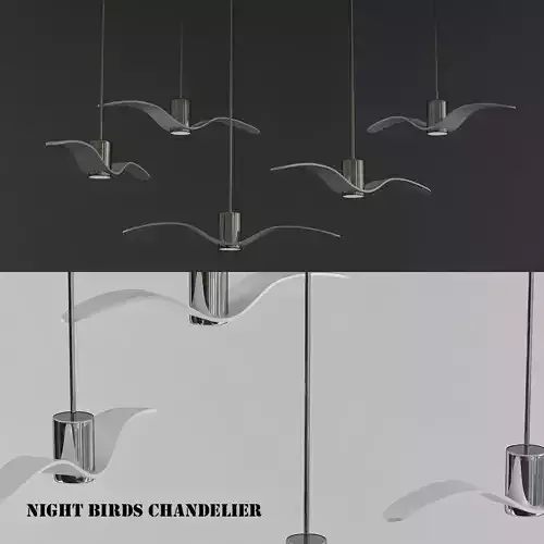 Brokis Night Birds 3D model