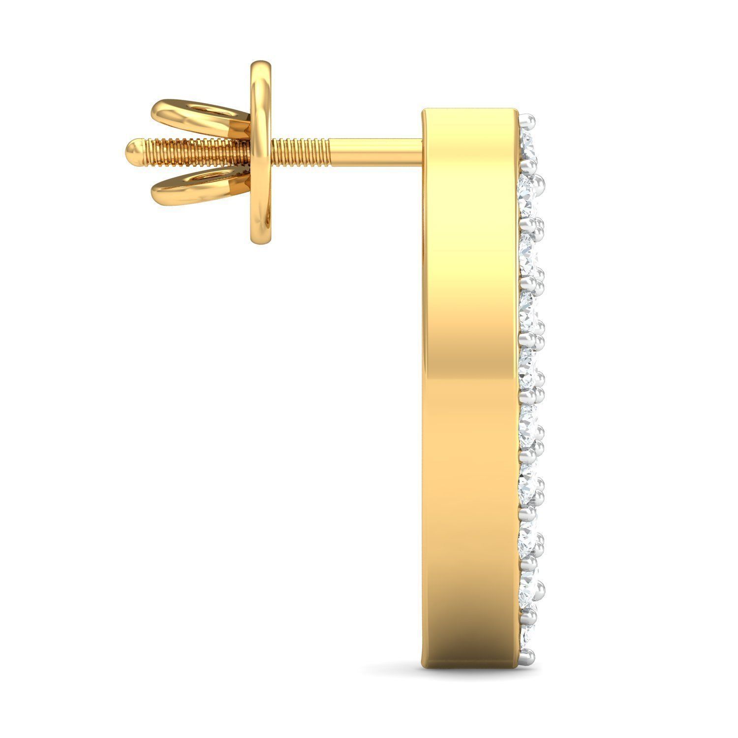 Women necklace-earrings set 3dm stl render detail 3D print model_5