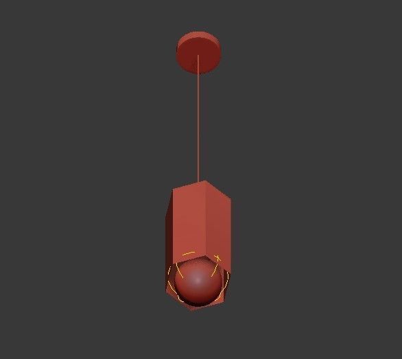 Hex Light John Beck Steel 3D model_1