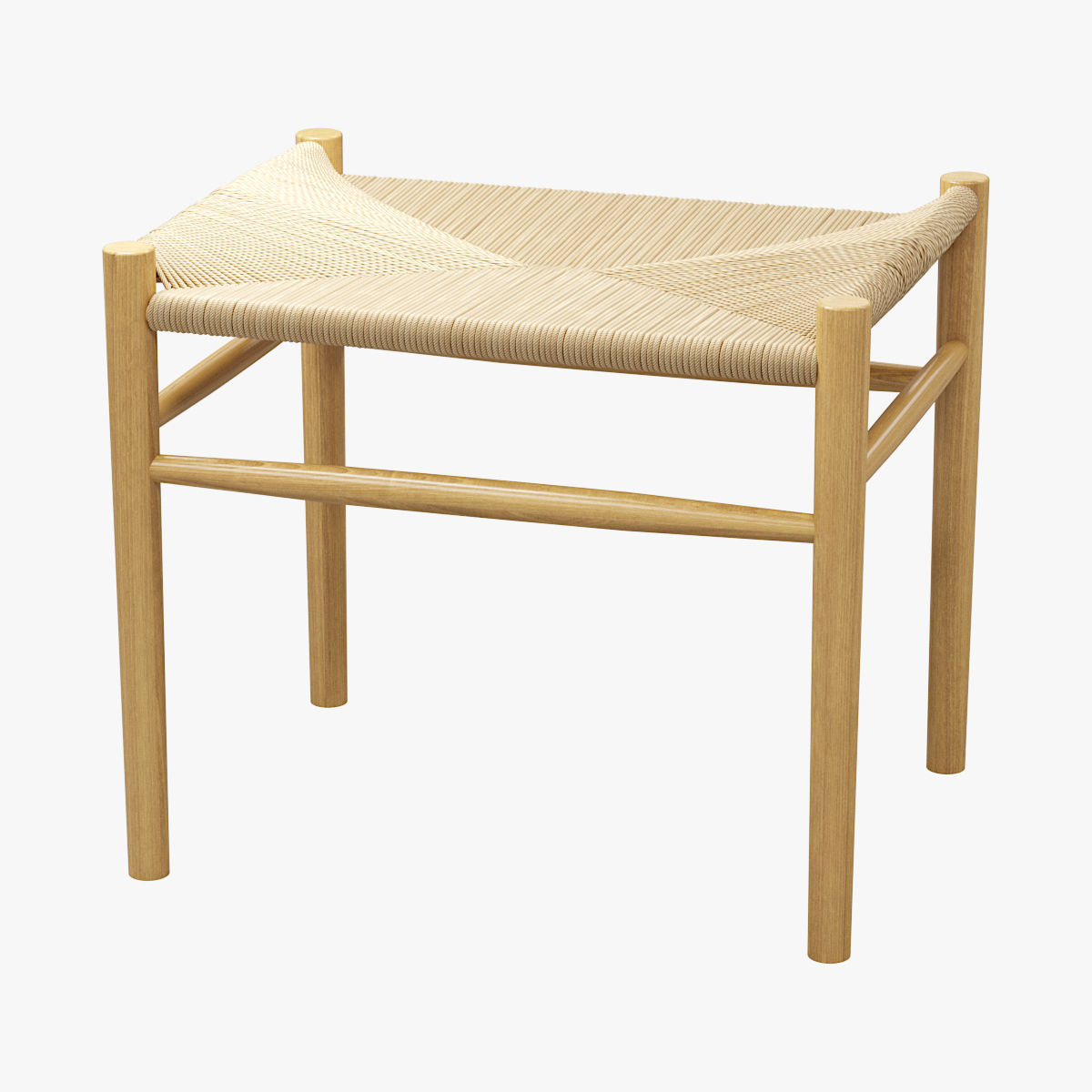fdb furniture bench 3D model_3
