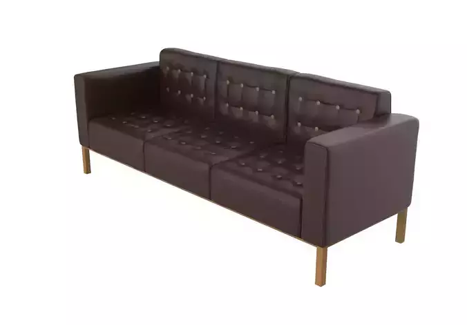 Sofa with buttons
