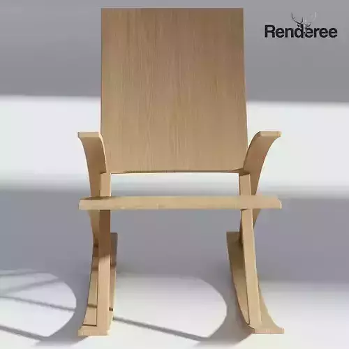 Rocking Wooden Chair