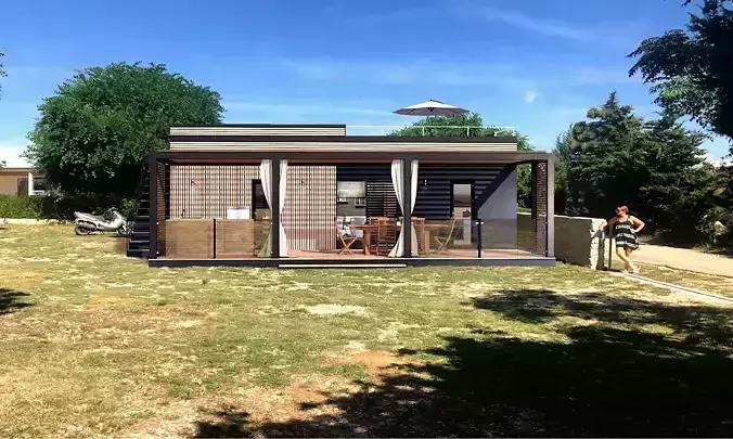 Mobile home Vacation house tiny house PAG RT roof top terrace 