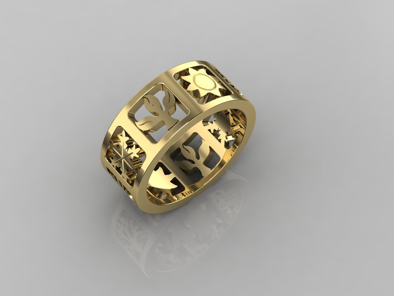 Ring 39 Seasons 3D print model_2