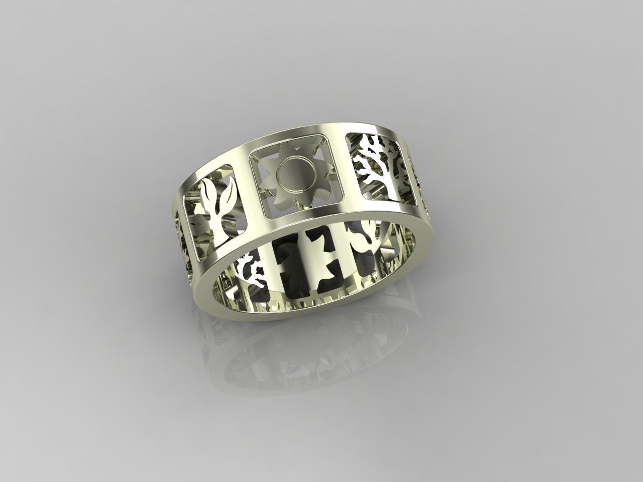Ring 39 Seasons 3D print model_4