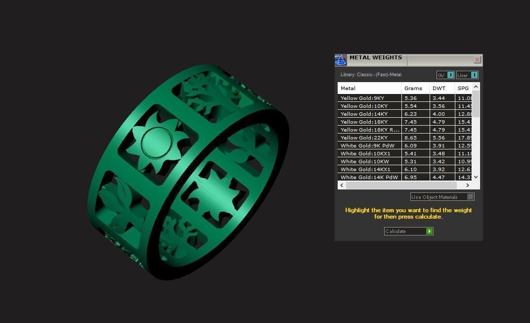 Ring 39 Seasons 3D print model_7