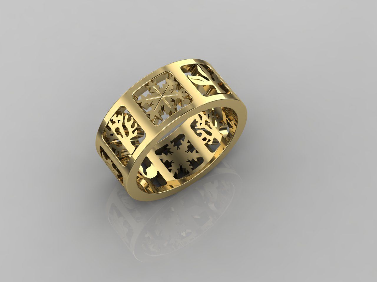 Ring 39 Seasons 3D print model_1