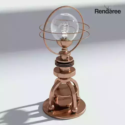 Copper Bulb Lamp