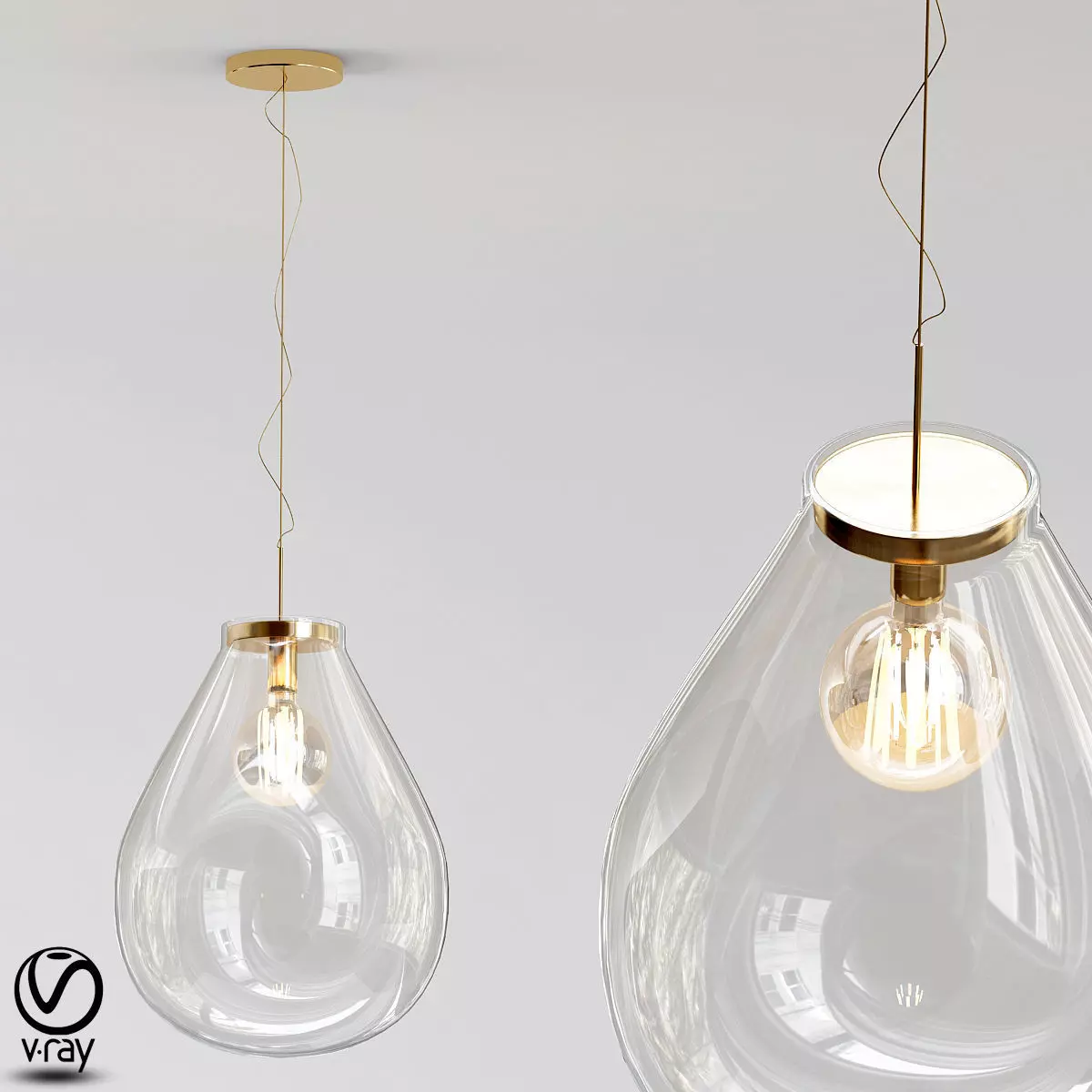 Bolle sola lighting 3D model_0