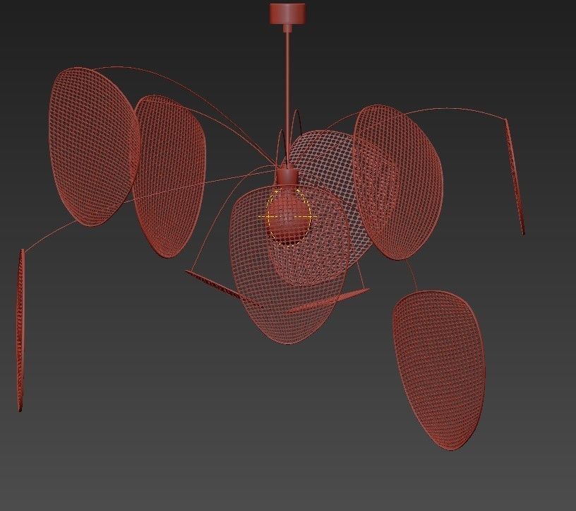 Suspension Screen 3D model_1