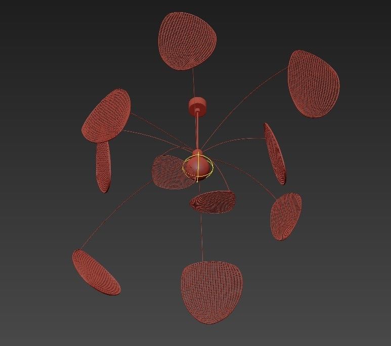 Suspension Screen 3D model_2