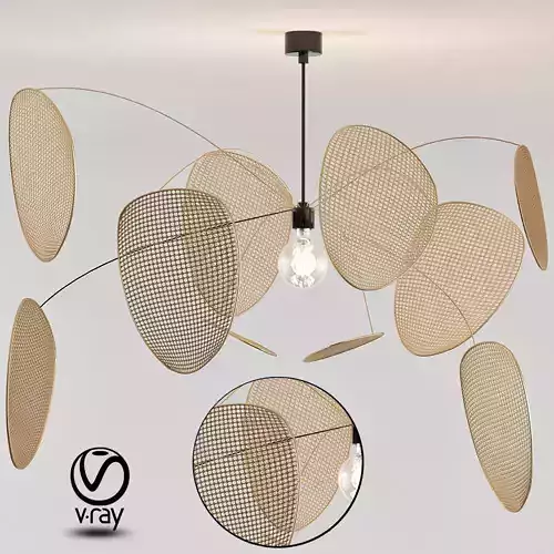 Suspension Screen 3D model
