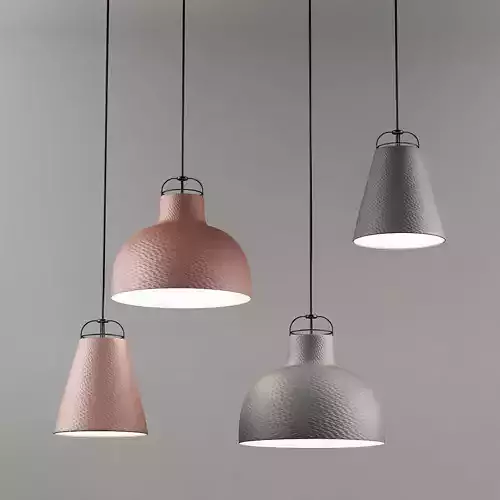 Michael Wolke Creates Sculptural Pendant Lamps