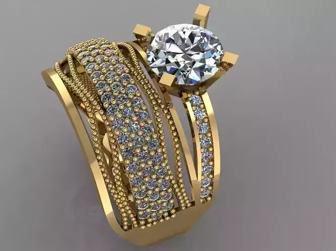GC GOLD TW050- Diamond ring