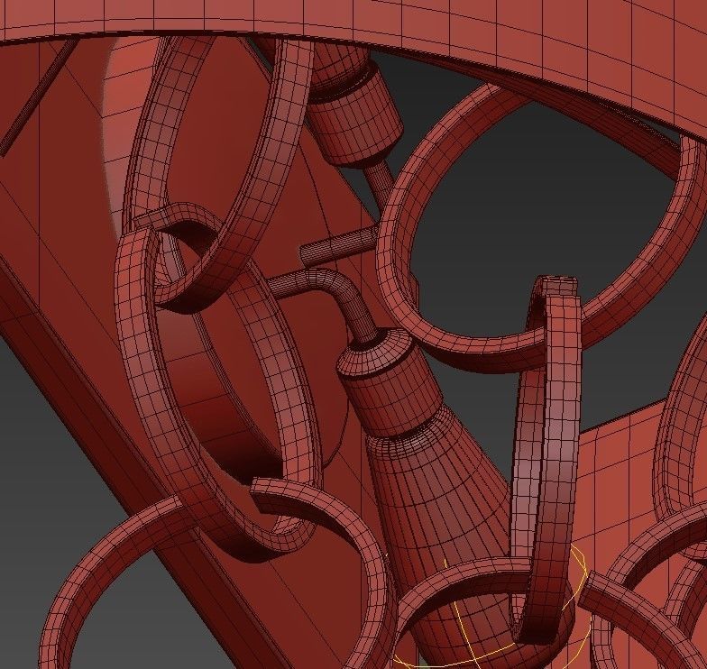 Novello Wall Sconce 3D model_4