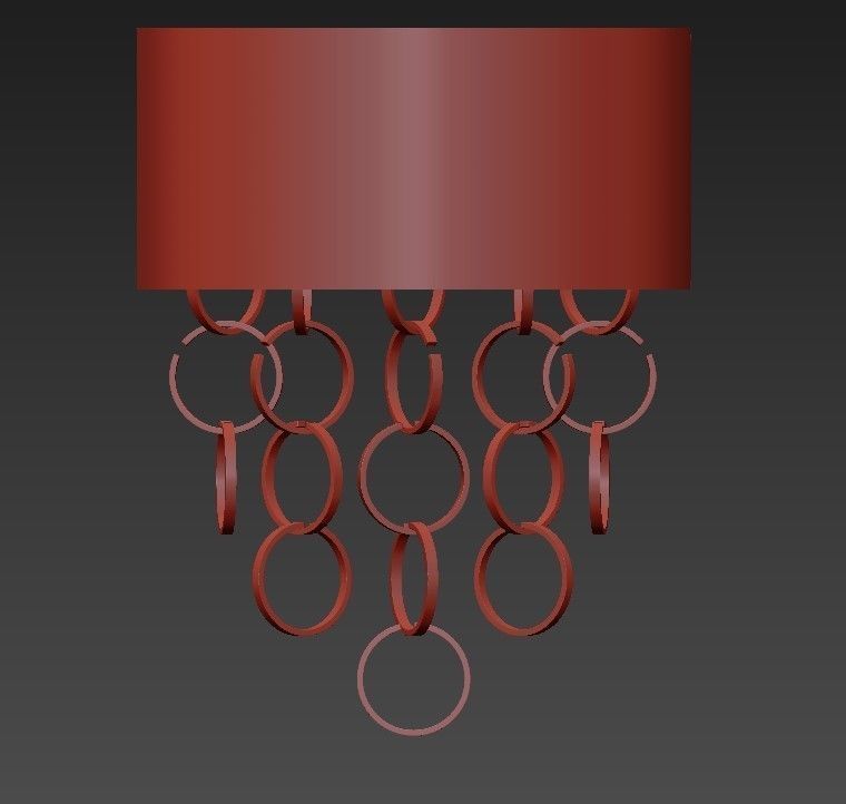 Novello Wall Sconce 3D model_3