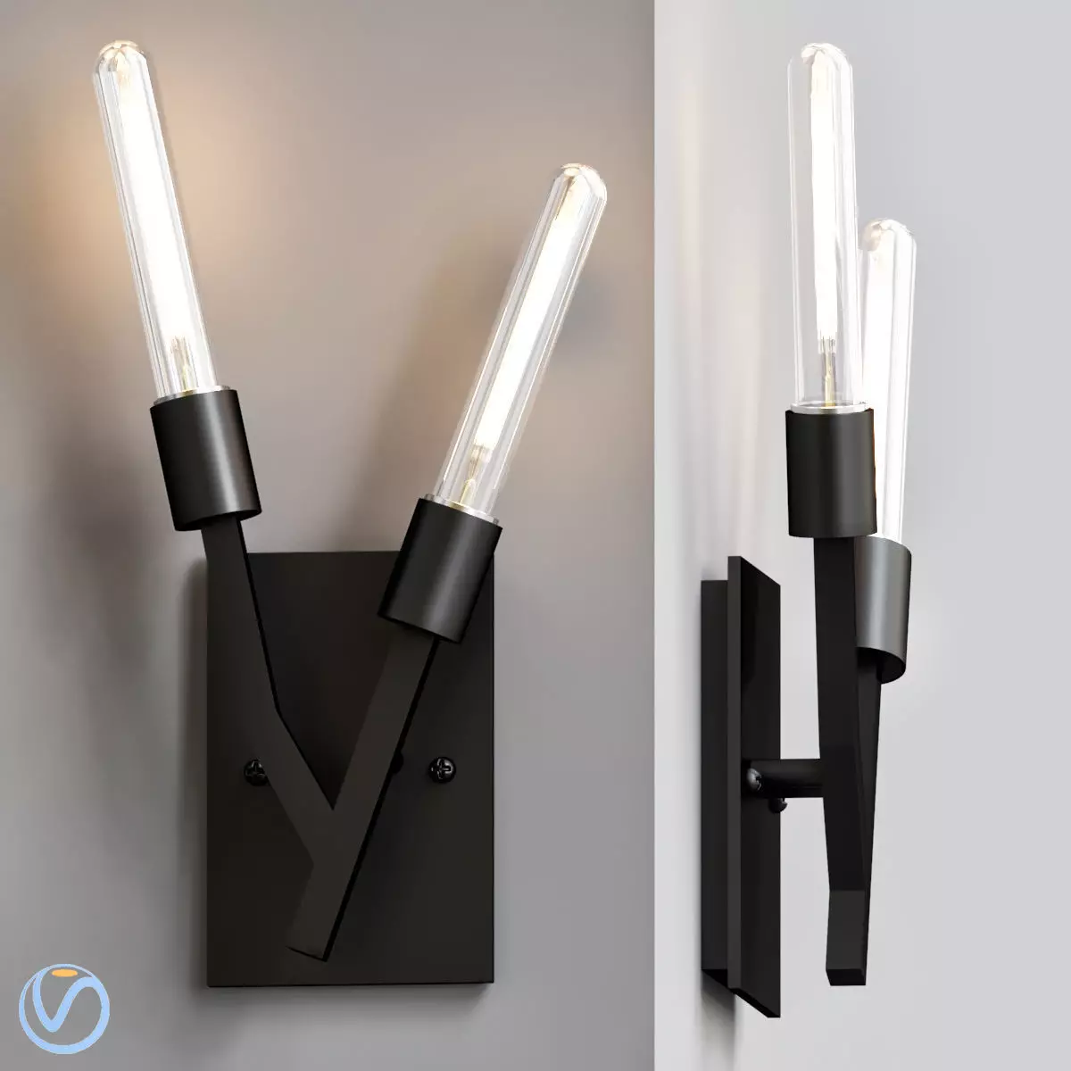 Elk Lighting Freeform 2 3D model_0