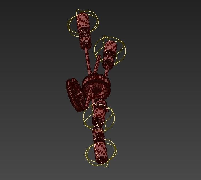 Elk Lighting Xenia 3D model_4