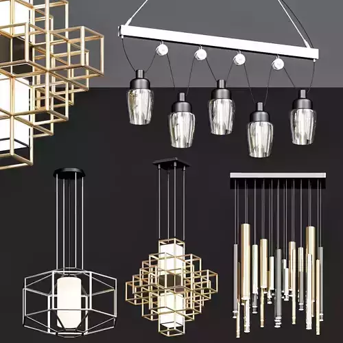 Lumiere 4 grandes tendances 3D model