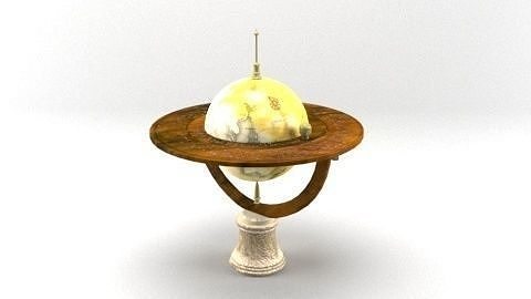 Giros spacecraft Free 3D model