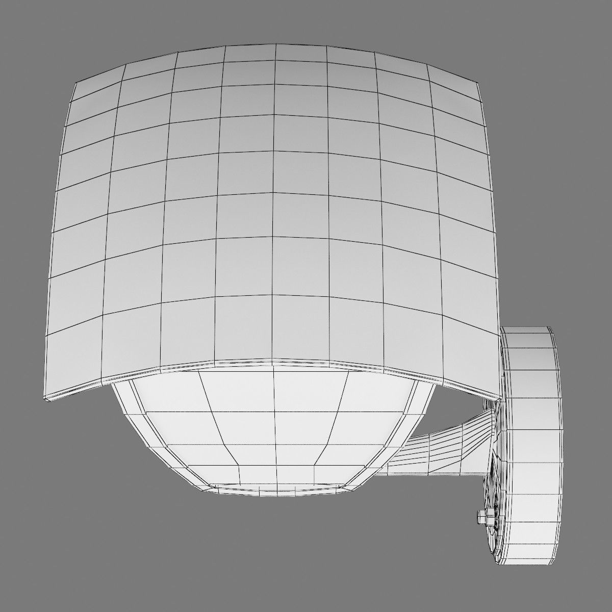 375670 Lampione Lightstar LED street lamp 3D model_7