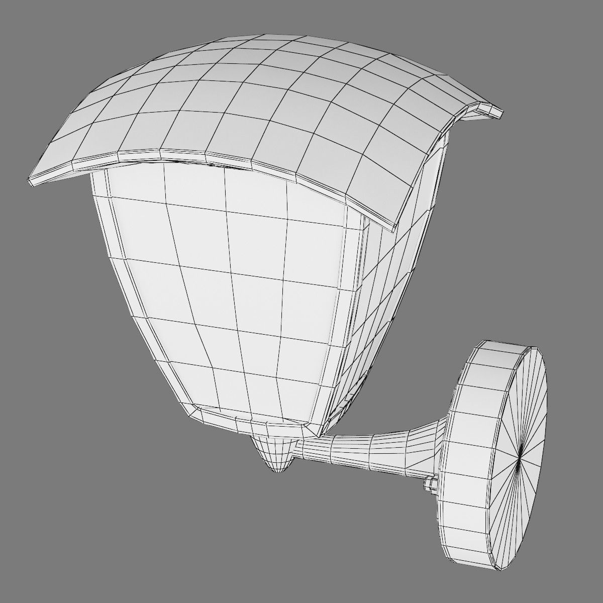 375670 Lampione Lightstar LED street lamp 3D model_6