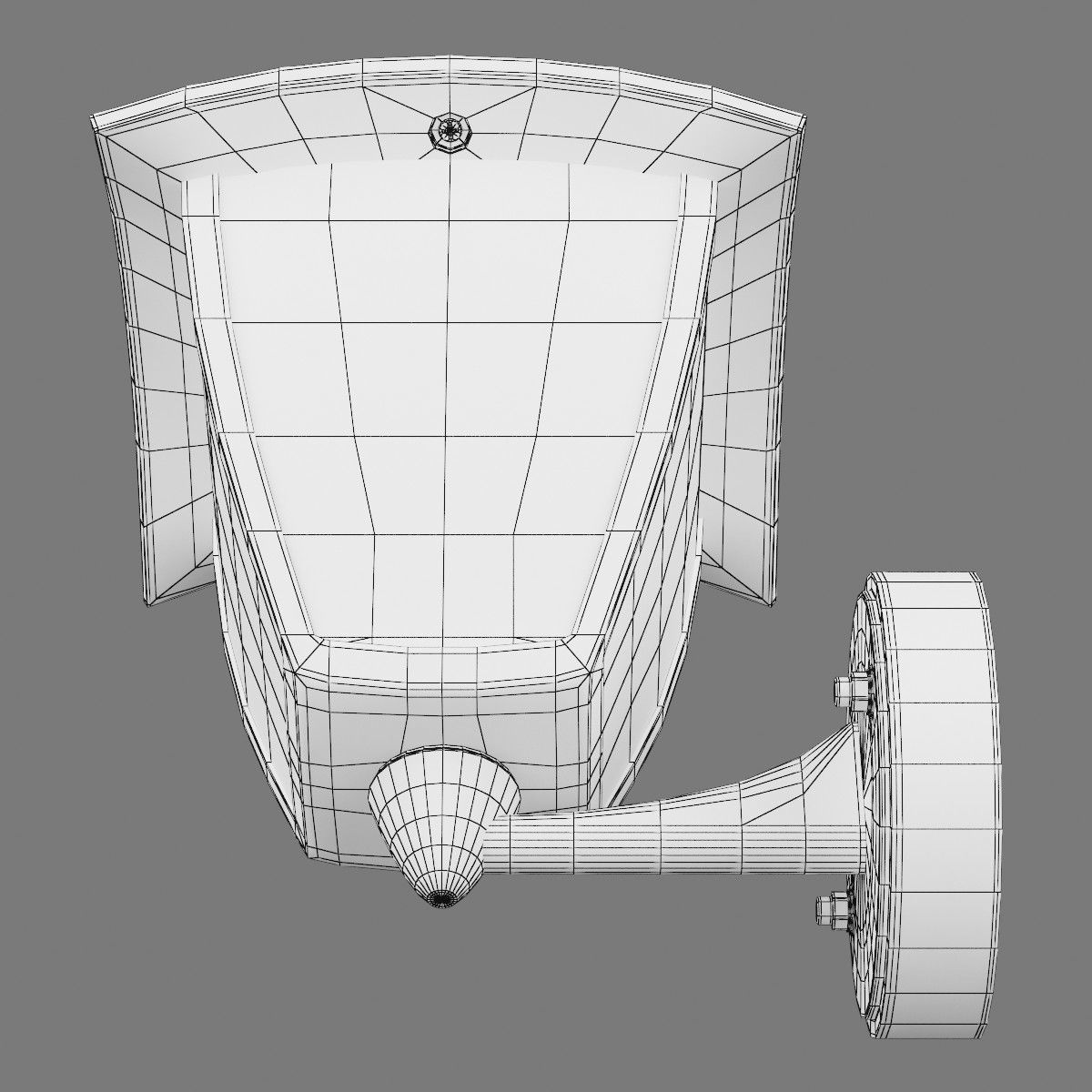 375670 Lampione Lightstar LED street lamp 3D model_8