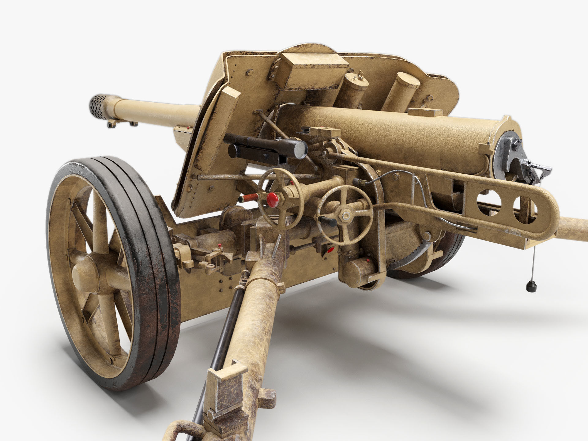 75mm Pak 97-38  3D model_5