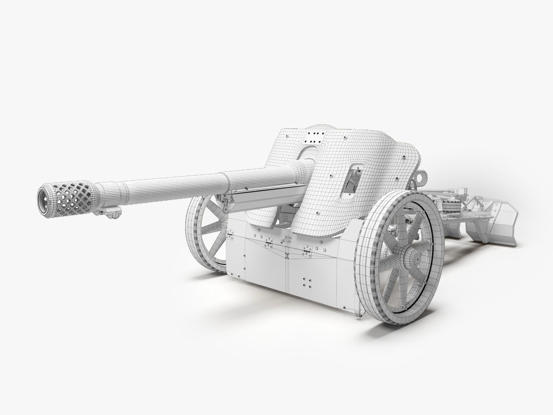 75mm Pak 97-38  3D model_6