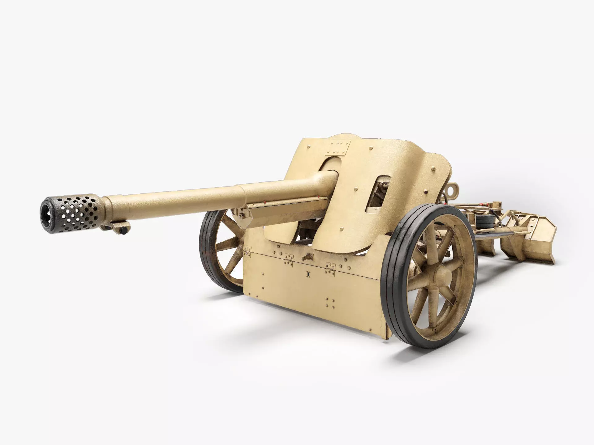 75mm Pak 97-38  3D model_0